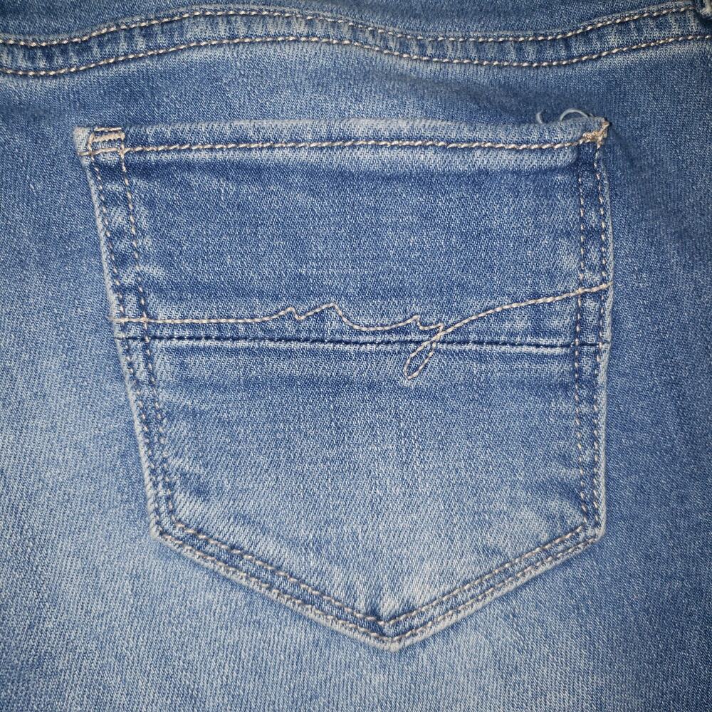 NYC & Co Soho Boyfriend Jeans Sz 4 Distressed Coastal Grunge Denim Pants - Picture 7 of 10